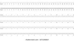Ruler 8 Inch16 Inch 32 Inch Stock Vector (Royalty Free) 1071350819 |  Shutterstock
