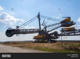 Lignite Surface Mine Image Photo Free Trial Bigstock