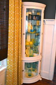 Try a small, light, freestanding one if you want some portable storage to move throughout your home. Small Corner Cabinets Dining Room Ideas On Foter