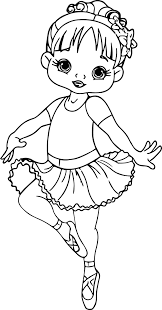 Ballerina Cartoon Girl Coloring Page Wecoloringpage Com In 2020 Ballerina Coloring Pages Cartoon Coloring Pages Ballerina Cartoon