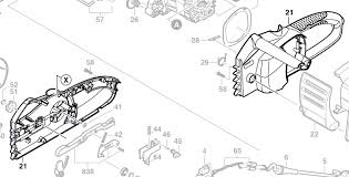 Carter Boitier Tronconneuse Ake30 Ake35s Ake40 Ake45s Bosch 2609001110
