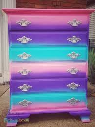 Dresser Kids Furniture Makeover Candy Room Unicorn Bedroom Decor
