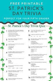 A few centuries ago, humans began to generate curiosity about the possibilities of what may exist outside the land they knew. Free Printable St Patrick S Day Trivia With Answers Quiz Questions And Answers