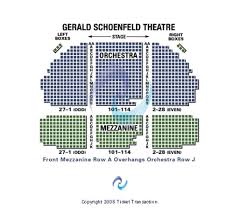 Gerald Schoenfeld Theatre Tickets In New York Seating