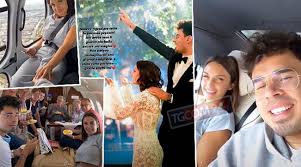 In case the last name didn't ring a bell, elettra lamborghini is the granddaughter of ferruccio lamborghini. After The Wedding On The Lake Elettra Lamborghini By Helicopter Towards The Honeymoon World Today News