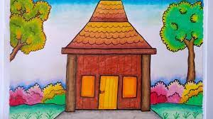 Check spelling or type a new query. Cara Menggambar Rumah Adat Menggambar Rumah Adat Jawa Youtube