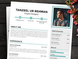 Landscape Portrait Resume Template Resume Template Resume Resume Design Template