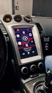 Installing a @workshop.twelve tablet in my Z📱#350z #MyPlayoffPicks