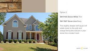 Siding Colour Looks Best With Stone