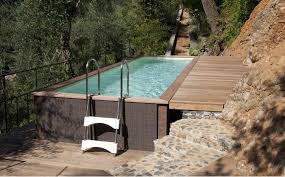 Da Jardinero Pools Whirlpools Aufstellpools Und Schwimmbecken Der Traum Vom Pool Qualitatsprodukte Von Piscine Laghetto Pool Schwimmbecken Garten Am Hang