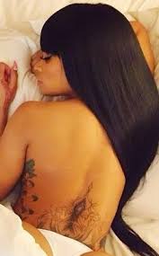 The fashionnova brand ambassador decided to bare all for the cameras during the tattoo session. Too Much Blac Chyna Unveils Her New Back Tattoo Photo