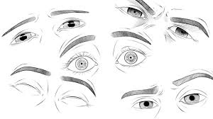 You might think that drawing is like touching your tongue to your nose: How To Draw Expressive Eyes Easy Draw Central