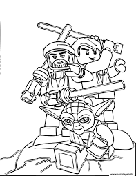 S'il ne fallait retenir qu'une seule saga du 7e art, ce serait sans aucun doute star nous vous proposons donc plusieurs dessins de star wars à imprimer et colorier. Coloriage Star Wars Lego Team Dessin Star Wars A Imprimer