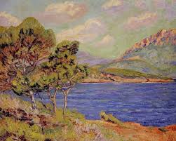Armand Guillaumin La Baie D Agay Cote D Azur Impressionnisme Peintre Impressionniste Peintures Impressionnistes