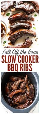 Award Winning Fall Off The Bone Tender Crockpot Ribs 10 Minutes To Prep Easy Recipe With The Best Ho Crockpot Ribs Crockpot Ribs Recipes Slow Cooker Bbq Ribs