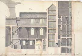 Address, phone number, notre dame cathedral reviews: File Coupe Et Elevation Cathedrale Notre Dame De Paris Archives Nationales Z 1j 825 Jpg Wikimedia Commons