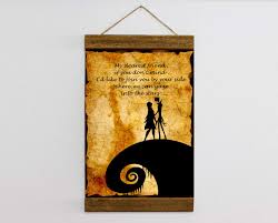 But the person/monster who loves him truly is sally. Amazon Com The Nightmare Before Christmas Quote Wood Framed Canvas Print Christmas Nightmare Jack Skellington And Sally Quote Wall Art Love Handmade