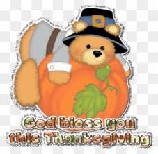 Thanks to god you're there to always give me a hand. God Bless You This Thanksgiving Cute Happy Thanksgiving Gif Free Transparent Png Clipart Images Download