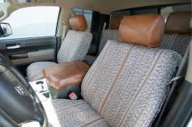 Polycotton custom seat covers combine the comfort and style of 100% pure cotton with the durability of polyester. Toyota Custom Seat Cover Gallery Ruff Tuff