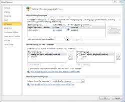 How To Tell Word To Use Australian English Or Other Non Us Form Of English Shaunakelly Com