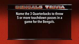 Sign, fax and printable from pc, ipad, tablet or mobile with pdffiller ✓ instantly. Bengals Trivia Week 13