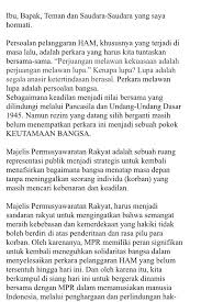 Maybe you would like to learn more about one of these? Kontras On Twitter Teks Pidato Pembukaan Suciwati Munir Selaku Dewan Pembina Kontras 4 Https T Co Giuyba90lu