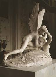 Psyché ranimée par le baiser de l'amour; Cupid And Psyche Sculpture Antonio Canova Als Kunstdruck Oder Handgemaltes Gemalde
