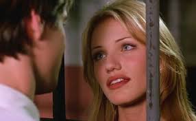 One of the most famous scenes from the film is when ipkiss (as the mask) turns into a cartoon wolf when he sees tina carlyle (cameron diaz) perform at the coco. Remembering Cameron Diaz As Tina Carlyle In The Mask Cute766