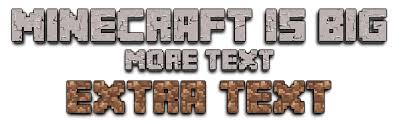 You can adjust the size of the text down below. Textcraft