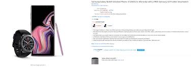 Shop samsung galaxy s iii cell phone (unlocked) red at best buy. Deal Alert Buy A 512gb Galaxy Note9 And Get A Free Gear S3 Frontier Today Only From Amazon 300 Off
