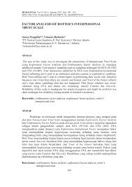 Check spelling or type a new query. Pdf Factor Analysis Of Rotter S Interpersonal Trust Scale