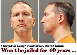 Legal experts say a sentence of between 20 and 30 years in prison is the most likely outcome. Derek Chauvin Won T Get 40 Years In Jail Bharattimes Com