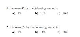 Percentage Increase Decrease Using A Multiplier Worksheet With Solutions Mathematics Worksheets Worksheets Math Worksheets