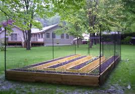You can purchase a raised garden bed from many places, but you may opt to build one yourself. Small Vegetable Garden Fence Ideas Novocom Top