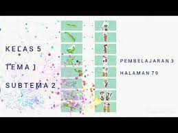 Materi dan pembahasan yang diambil berdasarkan pada buku tematik terpadu kurikulum 2013 edisi revisi tahun 2017 untuk kelas 5 sd/mi. Kelas 5 Tema 1 Subtema 2 Pembelajaran 3 Halaman 79 Youtube