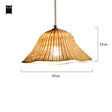 Little on the expensive side but made the room look perfect!5. Delicate Art Deco Bamboo Wicker Rattan Flower Pendant Light Fixture Hanging Lamp Ebay