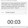 If you are asked for a password the first time you access your voicemail, just enter the last four digits of your phone number. 1