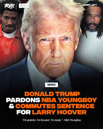 NBAYoungboy ️🙏 若い男の子は、トランプの許しと新しいスタートの機会に感謝してIGに投稿しました。 #Ye  彼の自由を擁護するために、彼らの二人は2021年にベネフィットコンサートを開催した。 みんなこれについてどう思う!? ️🤔