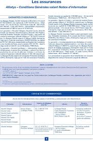 L'adresse postale de votre service client est présente sur votre relevé de compte ; Les Assurances Alliatys Conditions Generales Valant Notice D Information Pdf Telechargement Gratuit