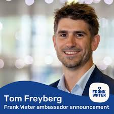 Frank Water ambassador announcement! 📣 Tom Freyberg is the Founder &  Managing Director of Atlantean Media, as well as an award-winning  environmental journalist. Tom is also the co-creator and co-host of The
