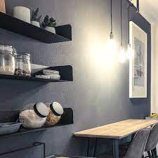 Metal kitchen wall shelves ukutabs shallow hal. Metal Wall Shelves Buy Here At Best Prices Regalraum