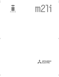 Manual Mitsubishi M21i (72 páginas)