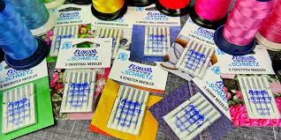 A sewing machine is a machine used to stitch fabric and other materials together with thread. Home