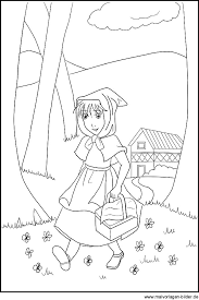 Rotkäppchen Malvorlagen Und Ausmalbilder Märchen