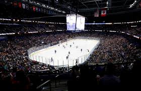 The tampa bay lightning have made game day a full experience. Member Highlight Shift Energy Amalie Arena Tampa Bay Lightning Rogers Arena Vancouver Canucks Green Sports Alliance