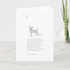 Dog Sympathy Little Dog Pet Loss Poem Card Zazzle Com Dog Sympathy Dog Sympathy Card Pet Loss Poem