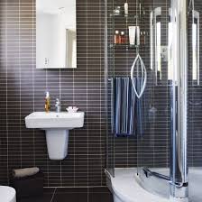 Maybe you would like to learn more about one of these? Black And White Ensuite Bathroom Ensuite Bathrooms Bathroom Tiles Ideal Home Modern Bathroom Design Modern Bathroom Simple Bathroom Renovation