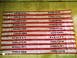 Urutan upacara bendera siaga sd kanisius sorogenen. Selempang Petugas Upacara Bendera Shopee Indonesia