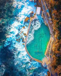 This Is How We Swim Laps Down Under Not Bad Eh Ocean And Harbour Pools Are A Sydney Cultural Institution And Can Australia Beach Australia Australia Travel