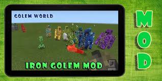 Now introducing 40 golems made from minecraft blocks, ranging from wood and glass to diamond and nether brick. Iron Golem Mod For Minecraft For Android Apk Download